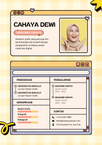 contoh cv kreatif